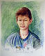 R.G., 60x50cm, Farbstift